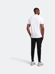 Lyle & Scott Black Skinny 100% Cotton Joggers - Image 6 of 8