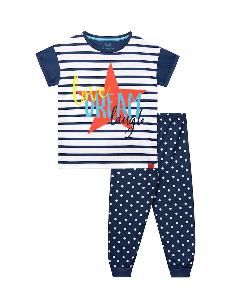 Harry Bear Blue Love Dream Laugh Pyjamas - Image 1 of 5