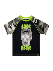 Harry Bear Grey Look Alive Camo Skull Pyjamas - Image 2 of 5