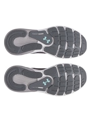 Under Armour Grey Turbulence Trainers - Image 5 of 5