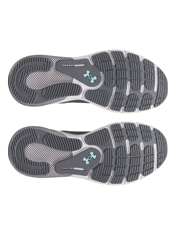 Under Armour Grey Turbulence Trainers - Image 5 of 5
