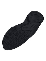 Under Armour Black/Pewter Turbulence Trainers - Image 6 of 7