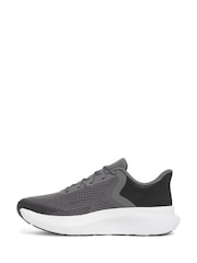 Under Armour Grey/Yellow Charged Rogue Trainers - Image 2 of 5