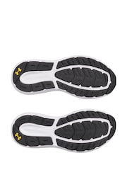 Under Armour Grey/Yellow Charged Rogue Trainers - Image 5 of 5