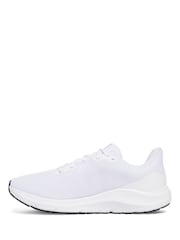 Under Armour White/Black Charged Pursuit 4 Trainers - Image 2 of 4