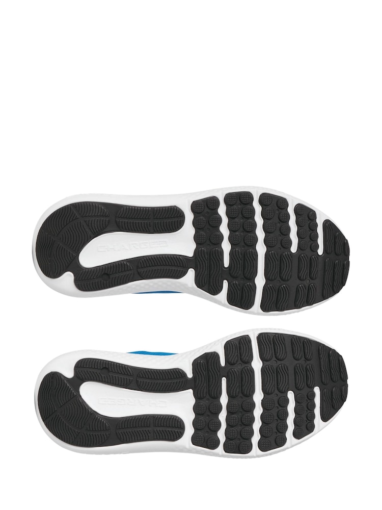 Under Armour Blue/White Surge 4 Trainers - Image 5 of 5