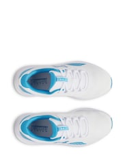 Under Armour White/Blue Surge 4 Trainers - Image 4 of 5