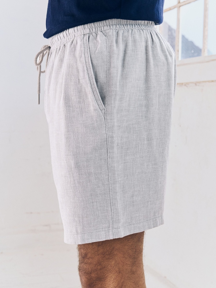 Marine/Gris - Short en coton Lin Dock 2 Pack - Image 5 of 13