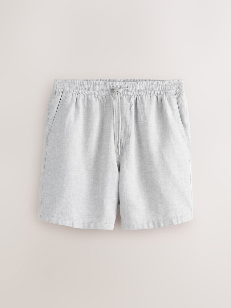 Marine/Gris - Short en coton Lin Dock 2 Pack - Image 8 of 13