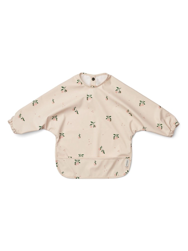 Liewood Natural Merle Printed Long Sleeve Bib - Image 1 of 3