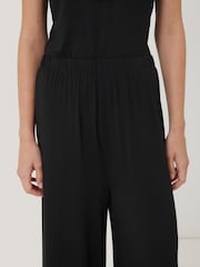 Jigsaw Black Modal Lace Trousers - Image 2 of 5