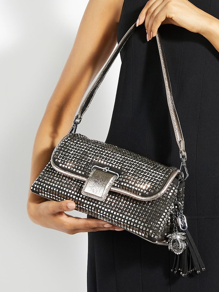 Dune London Natural Chelsea Pillow Leather Shoulder Bag - Image 1 of 6