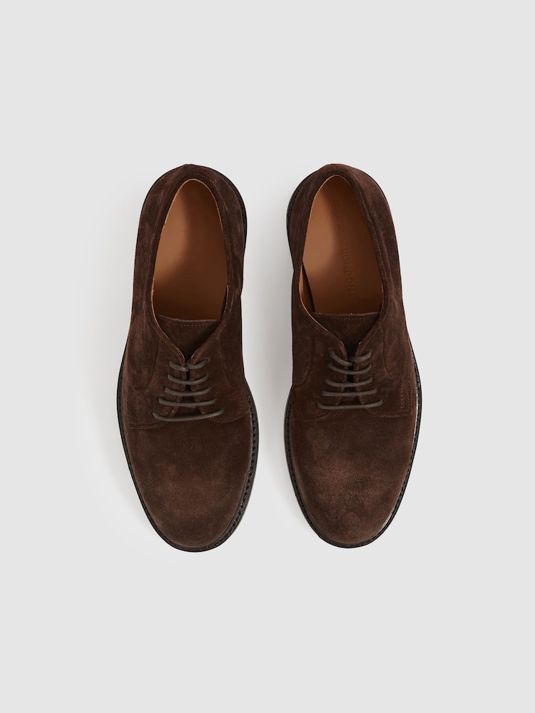 Harrys London Suede Derby Shoes - Image 2 of 4 Harrys London Suede Derby Shoes - Image 2 of 4
