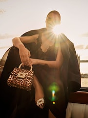 Dune London Animal Bolenna Brooch Trim Bag - Image 4 of 9