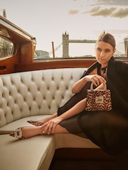 Dune London Animal Bolenna Brooch Trim Bag - Image 5 of 9