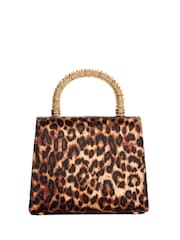 Dune London Animal Bolenna Brooch Trim Bag - Image 7 of 9