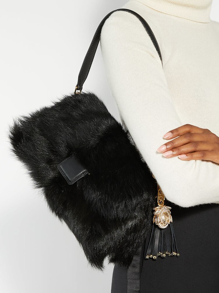 Dune London Black Chrome Chelsea Pillow Leather Shoulder Bag - Image 1 of 6 Dune London Black Chrome Chelsea Pillow Leather Shoulder Bag - Image 1 of 6