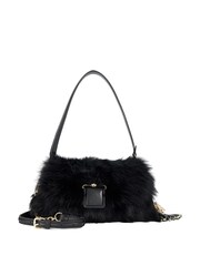 Dune London Black Chrome Chelsea Pillow Leather Shoulder Bag - Image 2 of 6