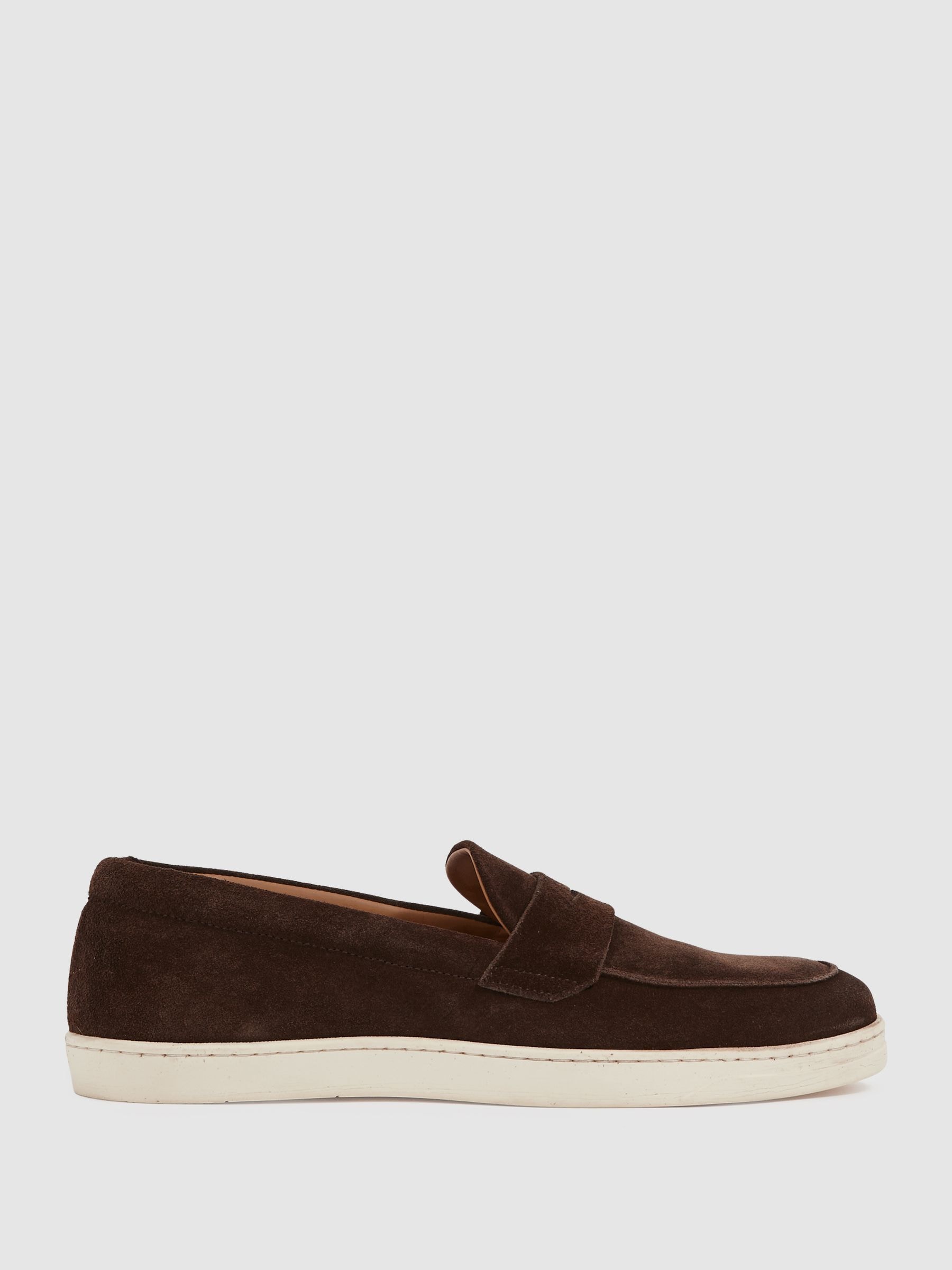 Buy Harrys Of London Suede Penny Loafers from Next Denmark