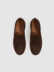 Harrys Of London Suede Penny mokasini - Slika 2 iz 4