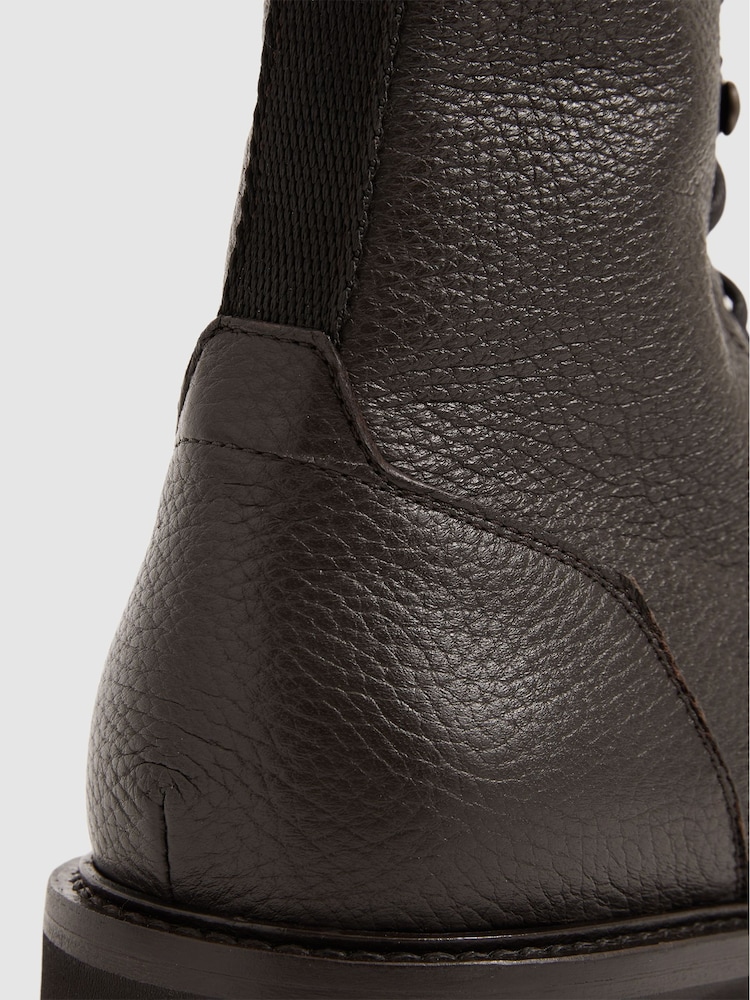 Harrys London Deerskin Ankle Dark Brown Boots - Image 4 of 4