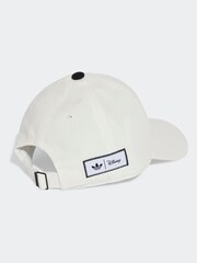 adidas Originals White/Black Little Kids Disney Mickey Mouse 100% Cotton cap - Image 2 of 4