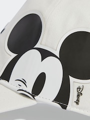 adidas Originals White/Black Little Kids Disney Mickey Mouse 100% Cotton cap - Image 4 of 4