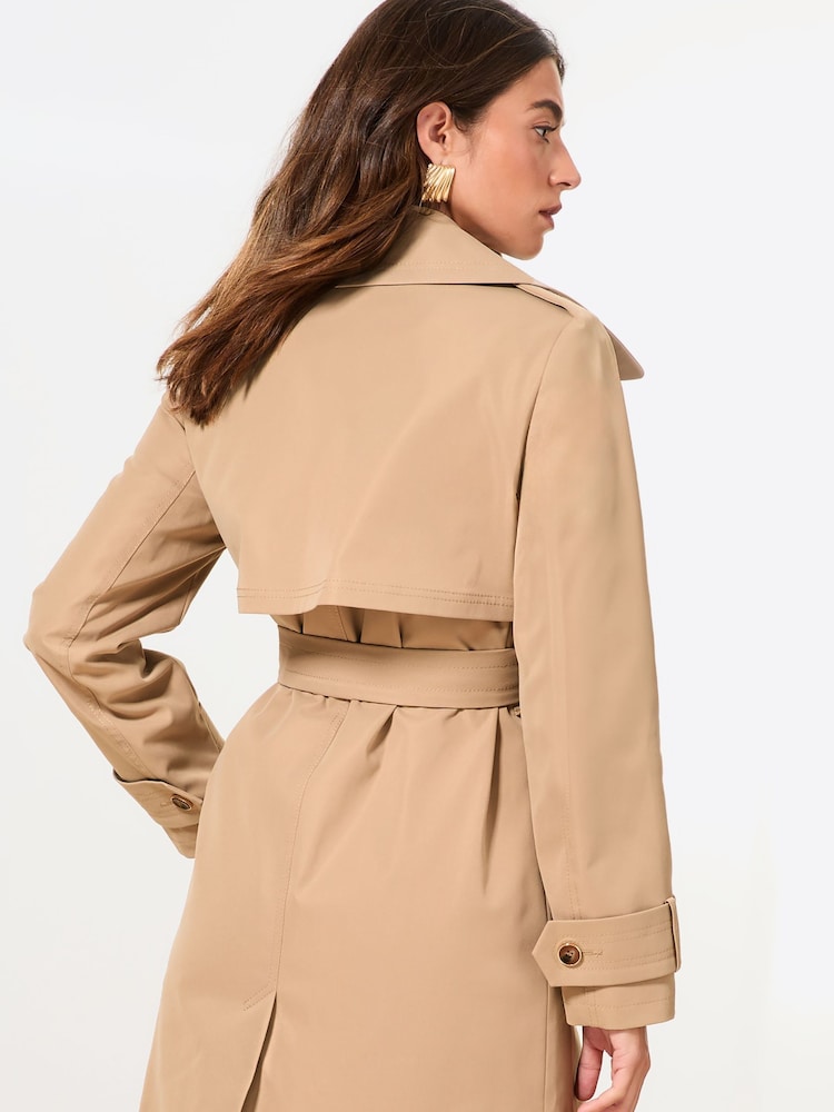 Lipsy Relaxed Longline Trench Coat - Image 5 of 5
