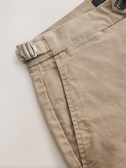 Stone Signature Silk Blend Chino Shorts - Image 3 of 5