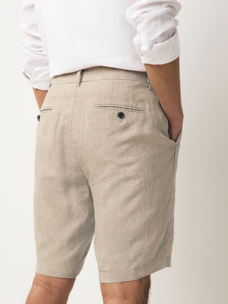 Stone 100% Linen Chinos - Image 2 of 11 Stone 100% Linen Chinos - Image 2 of 11