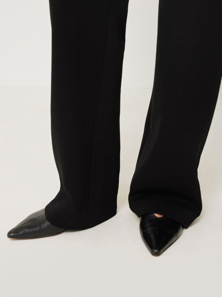 Jigsaw Black Jersey Blake Trousers - Image 2 of 7