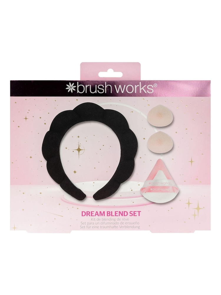 Brush Works Dream Blend Cloud Headband & Makeup Sponge Set (Worth £20) - Image 1 of 5