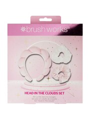 Brush Works Head In The Clouds Headband & Scrunchie Set (Worth £15) - Image 1 of 4