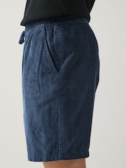 Blue 100% Cotton Corduroy Dock Shorts - Image 4 of 10