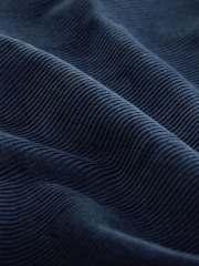 Blue 100% Cotton Corduroy Dock Shorts - Image 8 of 10