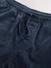 Blue 100% Cotton Corduroy Dock Shorts - Image 9 of 10