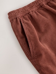 Rust 100% Cotton Corduroy Dock Shorts - Image 10 of 10