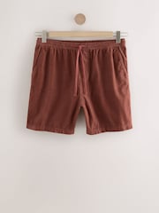 Rust 100% Cotton Corduroy Dock Shorts - Image 7 of 10