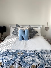 Embroidered Letter Cushion by Jonnys Sister - Image 3 of 4