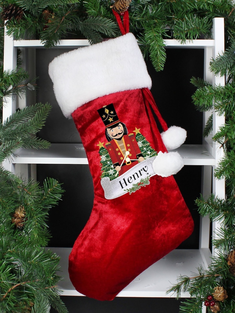 Personalised Christmas Nutcracker Stocking by PMC - Image 3 of 3