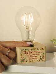 Personalised Christmas LED Light Bulb by PMC - Image 2 of 3