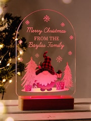 Personalised Christmas Gonk Led Light by PMC - Image 3 of 3