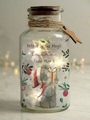 Personalised Me to You Festive Led Christmas Glass Jar by PMC - Image 3 of 3