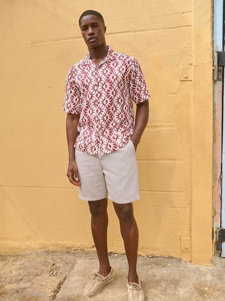 Grey Lightweight Elasticated Waist Shorts - Image 2 of 7