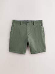 Blue/Bone/Sage Slim Fit Stretch Chinos Shorts 3 Pack - Image 3 of 9