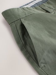 Blue/Bone/Sage Slim Fit Stretch Chinos Shorts 3 Pack - Image 5 of 9