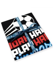 Harry Bear Red Work Hard Football Short Pyjamas - Image 5 of 5