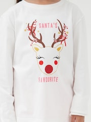 Society 8 Black Girls Deer Family Pyjamas - Image 2 of 4