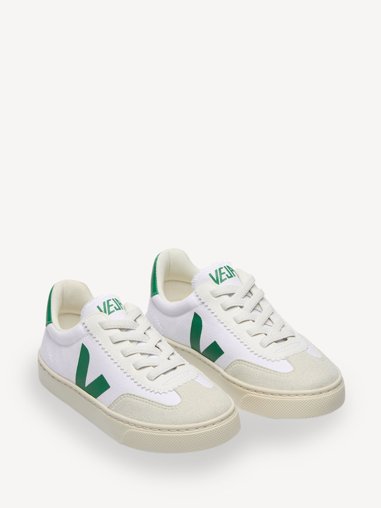Veja Small Volley White Trainers - Image 2 of 3