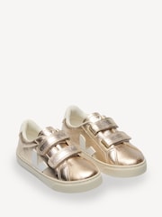 Veja Small Gold Espadrilles - Image 2 of 3